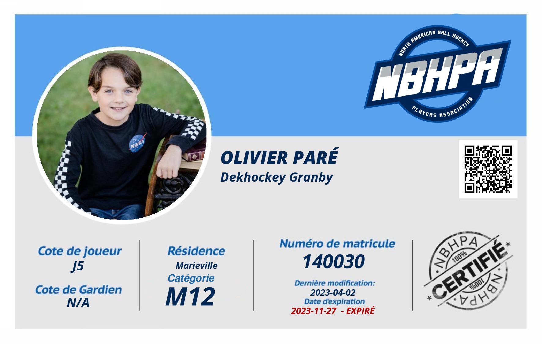 Olivier Paré