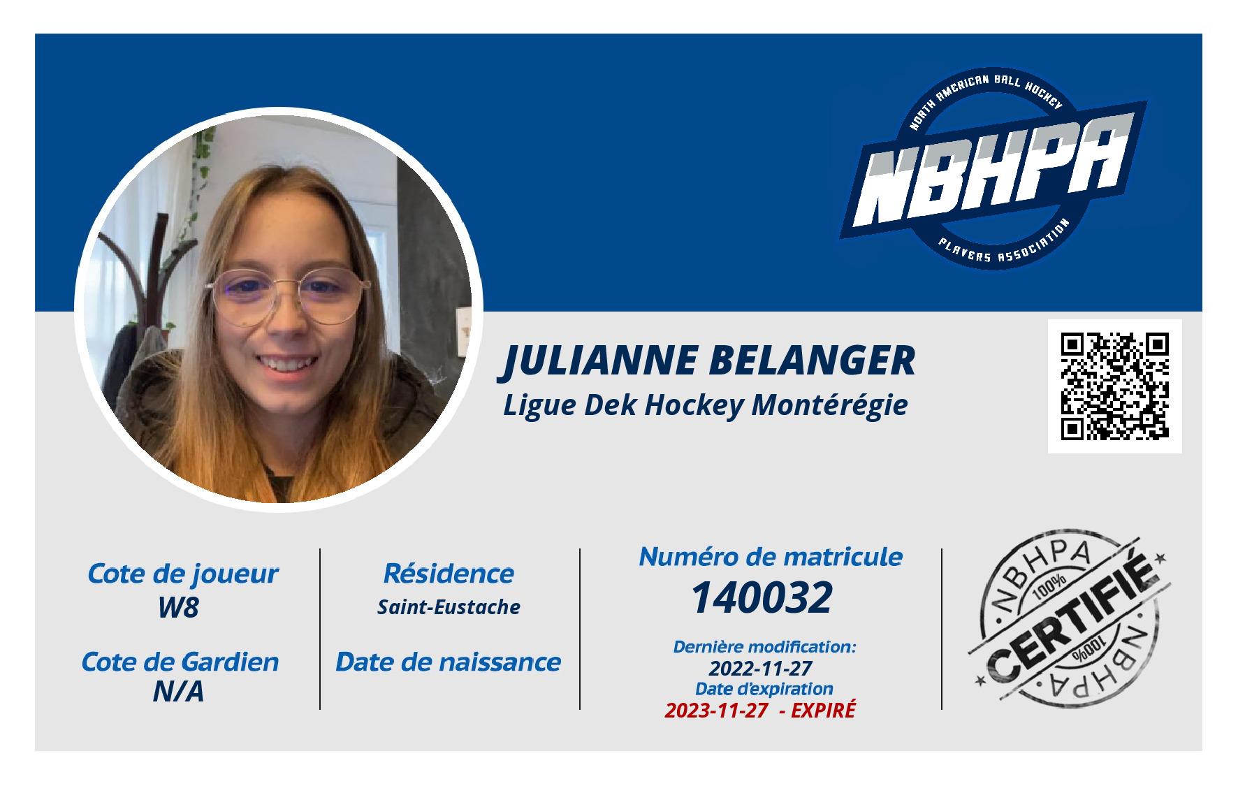 Julianne Belanger