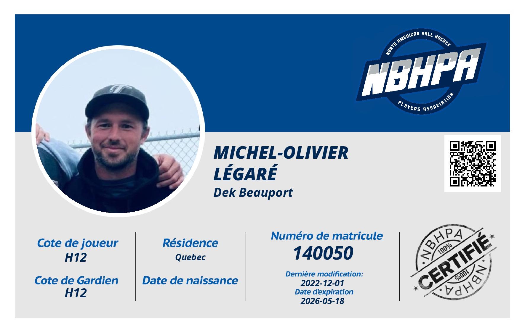 Michel-olivier  Légaré 