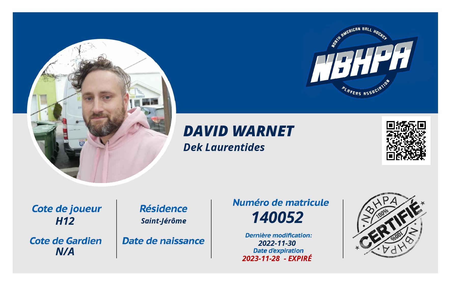 David Warnet