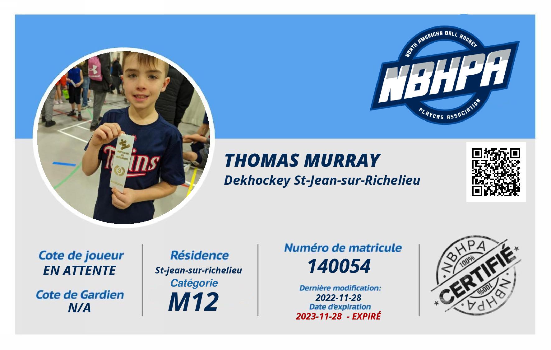 Thomas Murray 