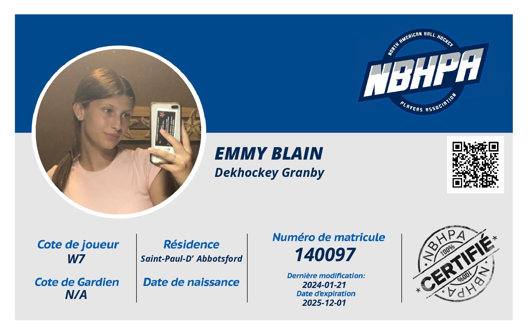 Emmy Blain