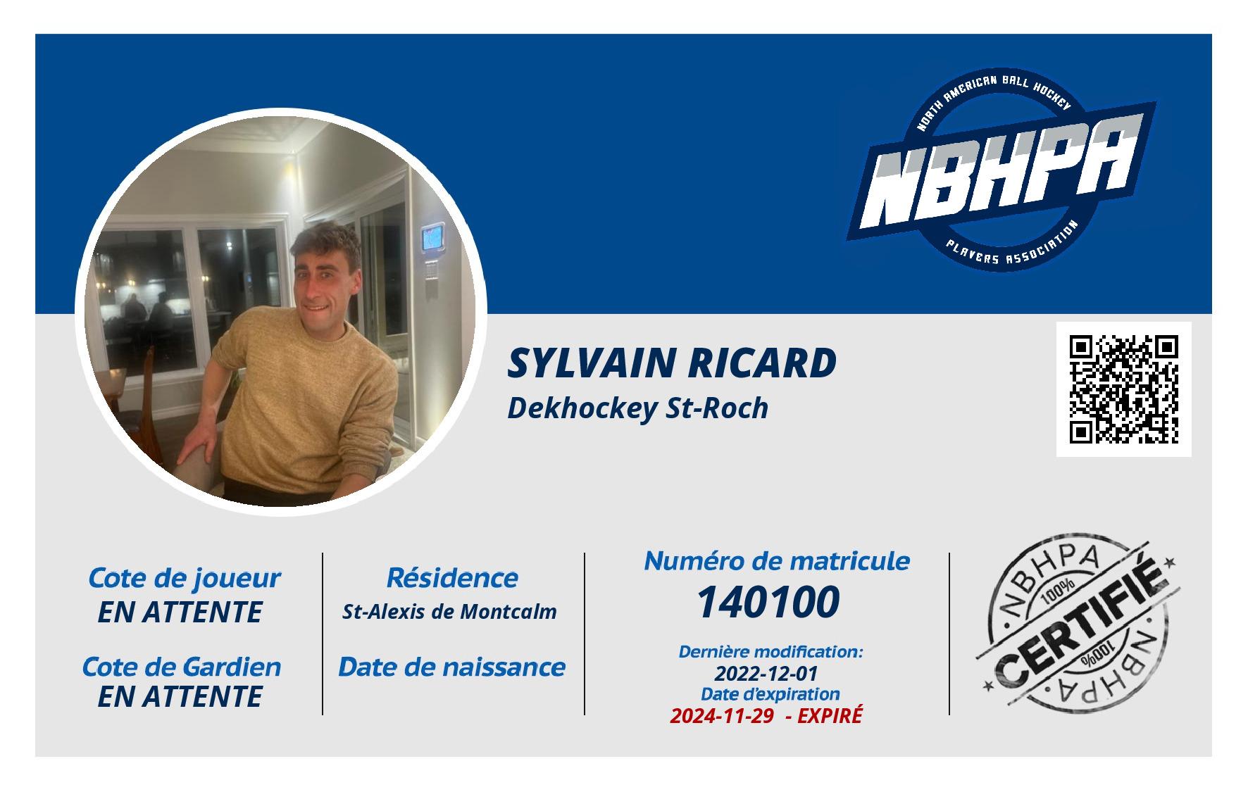 Sylvain Ricard