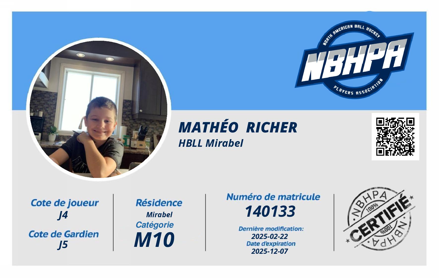 Mathéo  Richer
