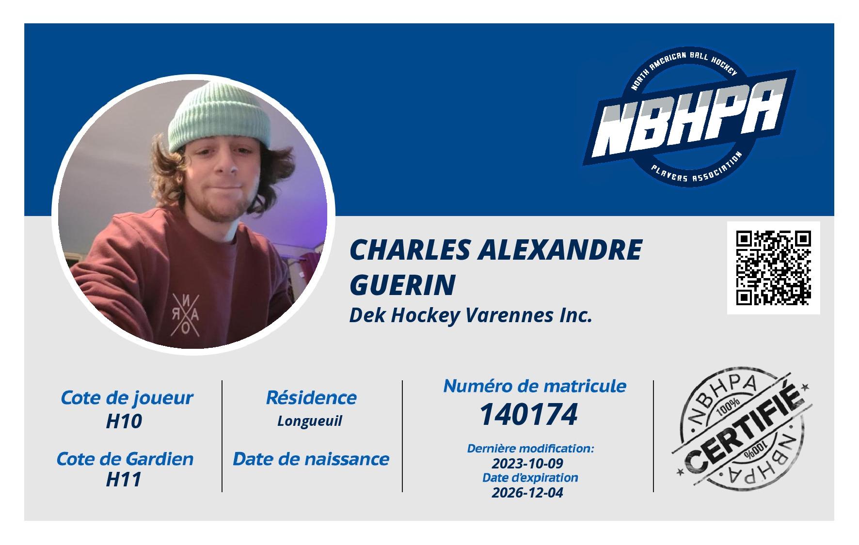 Charles Alexandre  Guerin