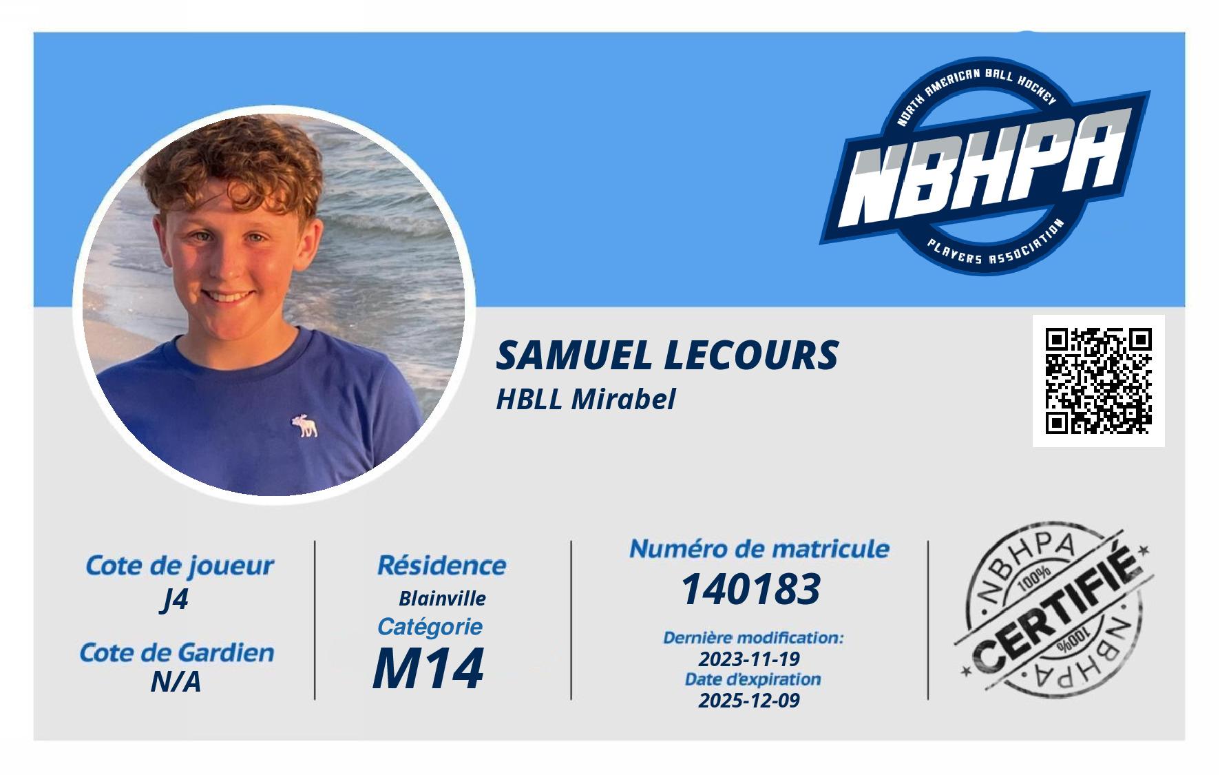 Samuel Lecours