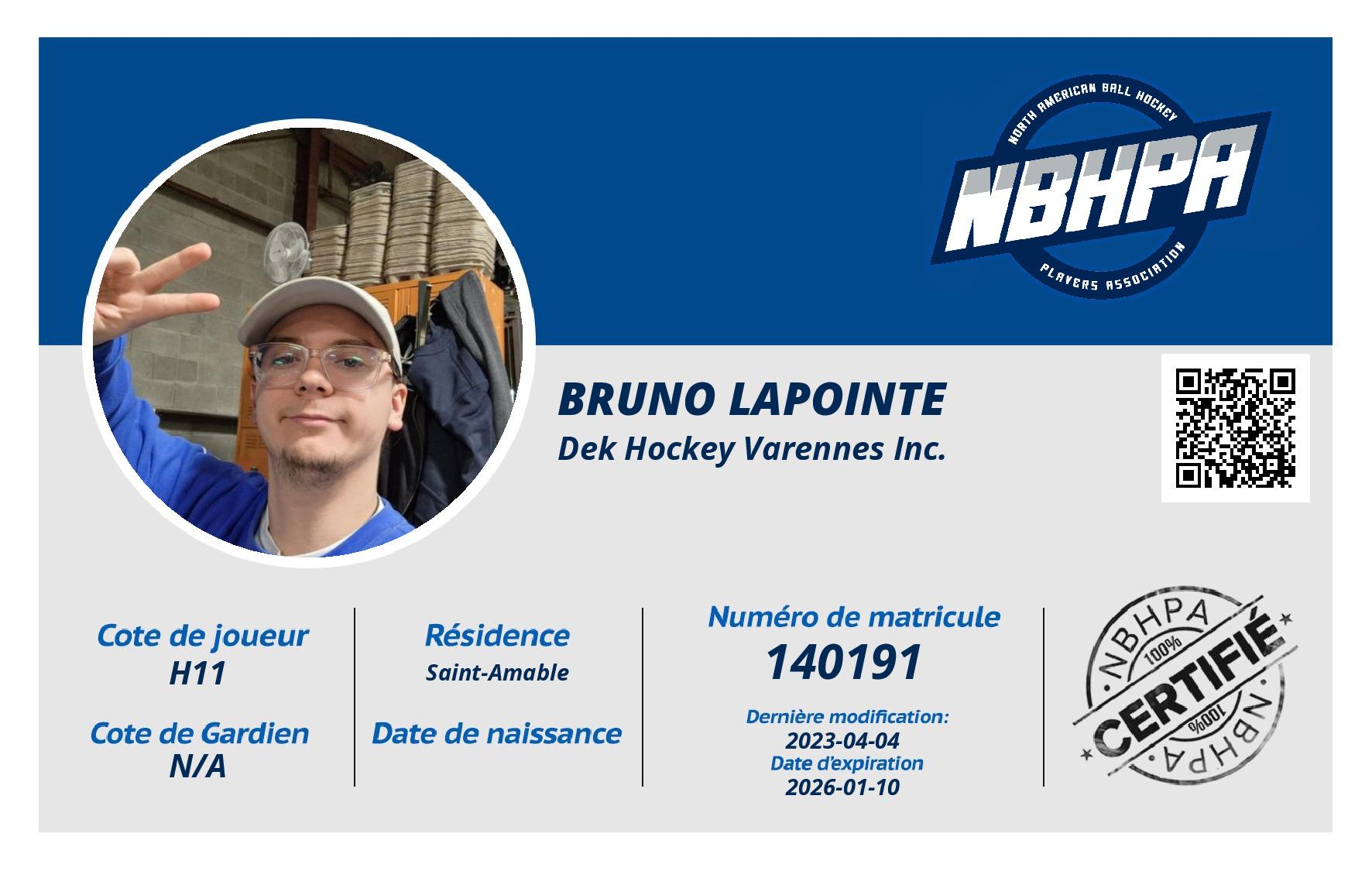 Bruno Lapointe