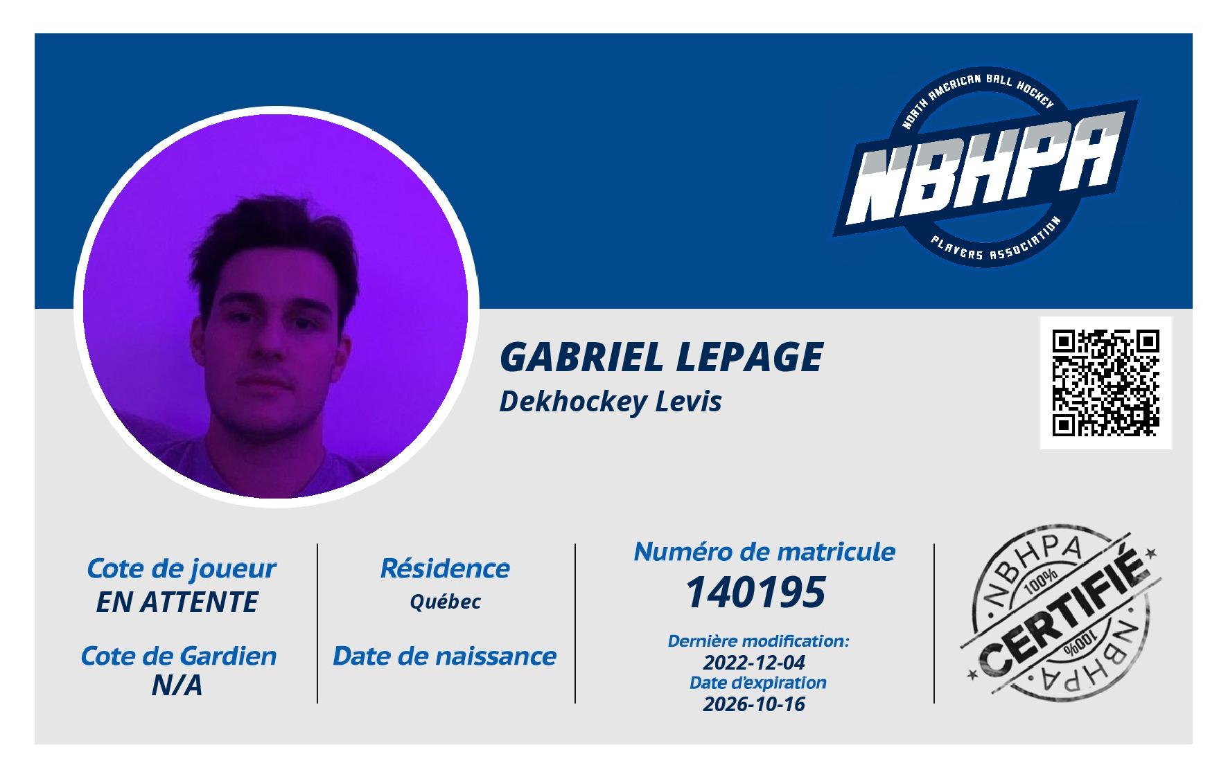 Gabriel Lepage