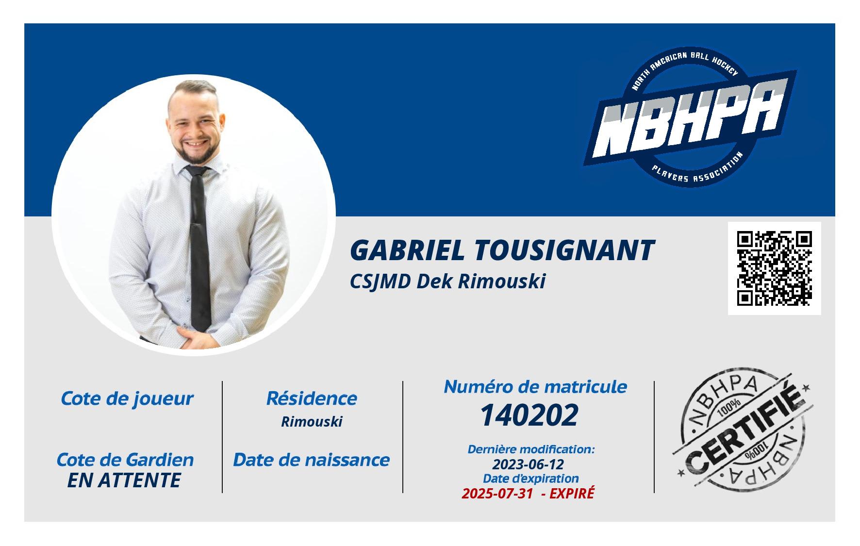 Gabriel Tousignant
