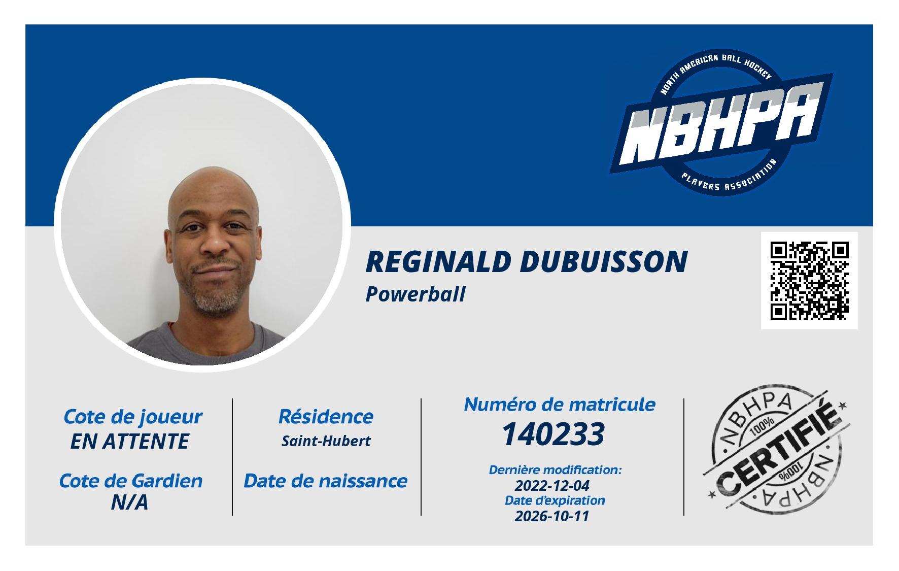 Reginald Dubuisson