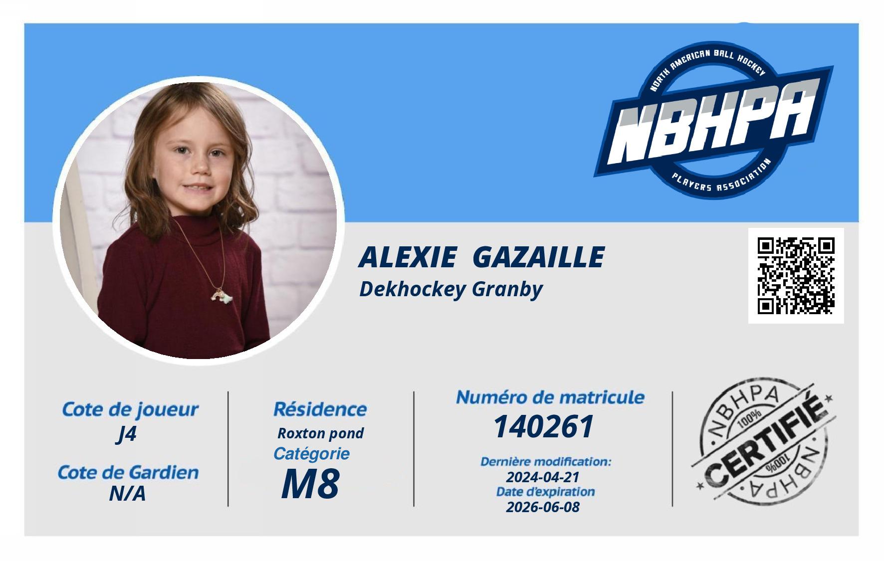 Alexie  Gazaille