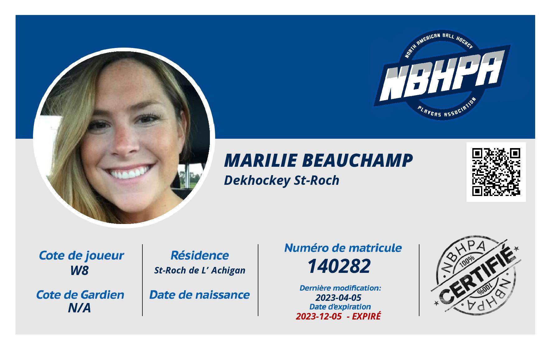 Marilie Beauchamp