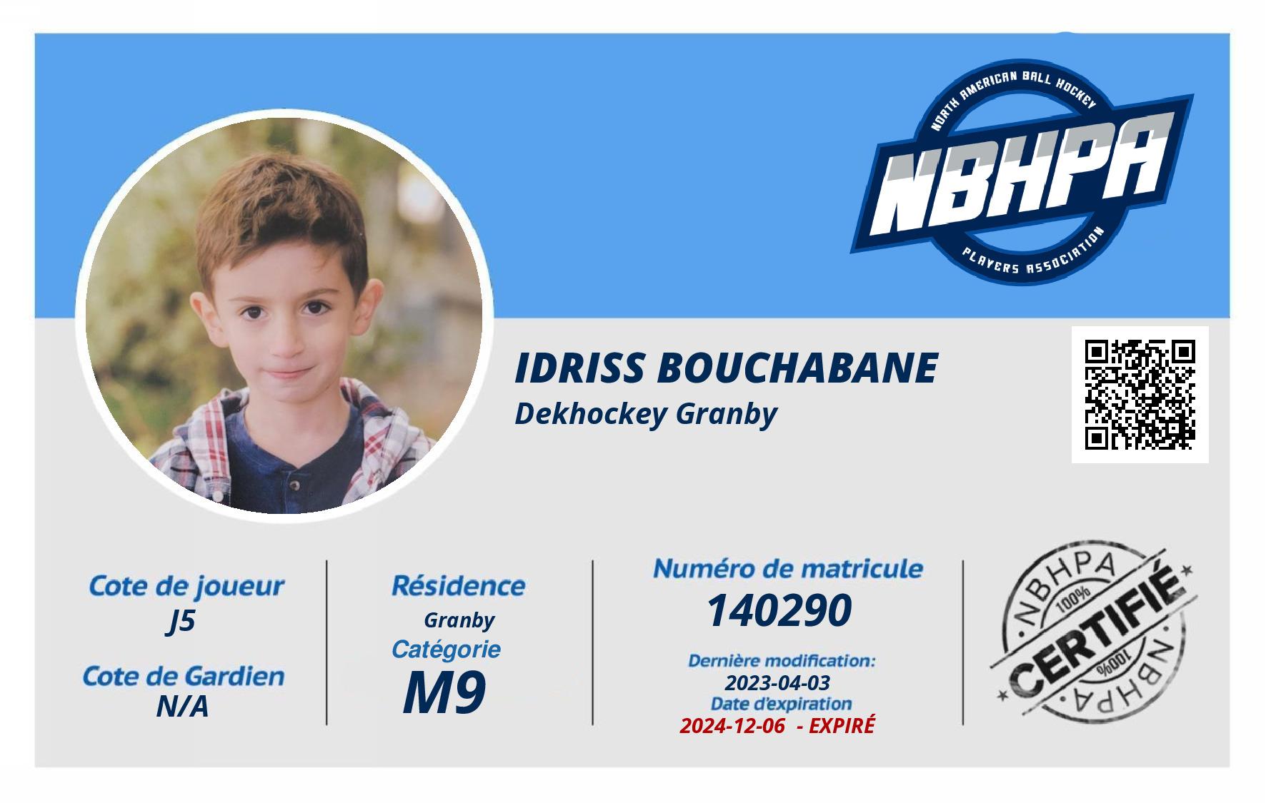 Idriss Bouchabane