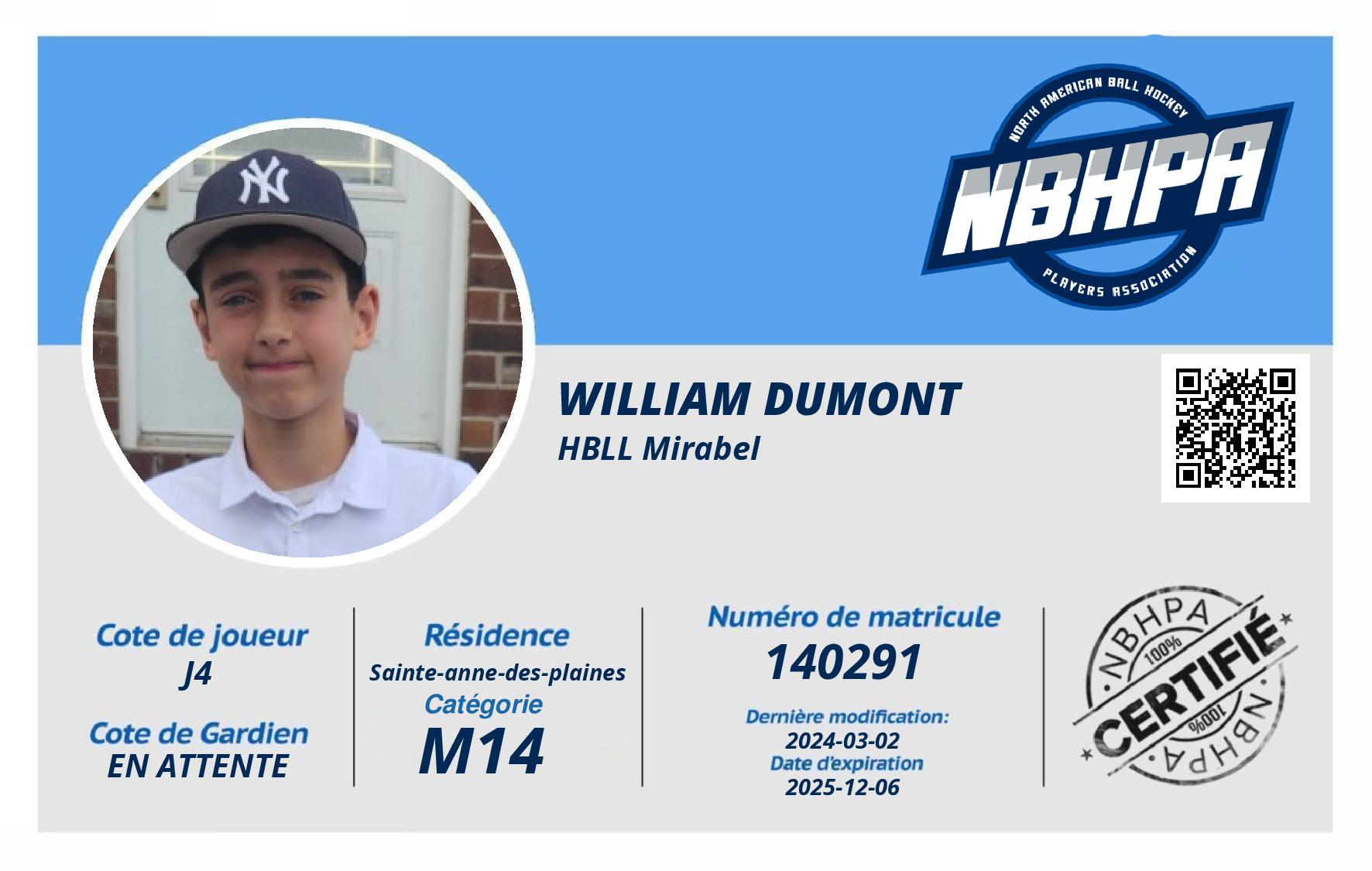 William Dumont