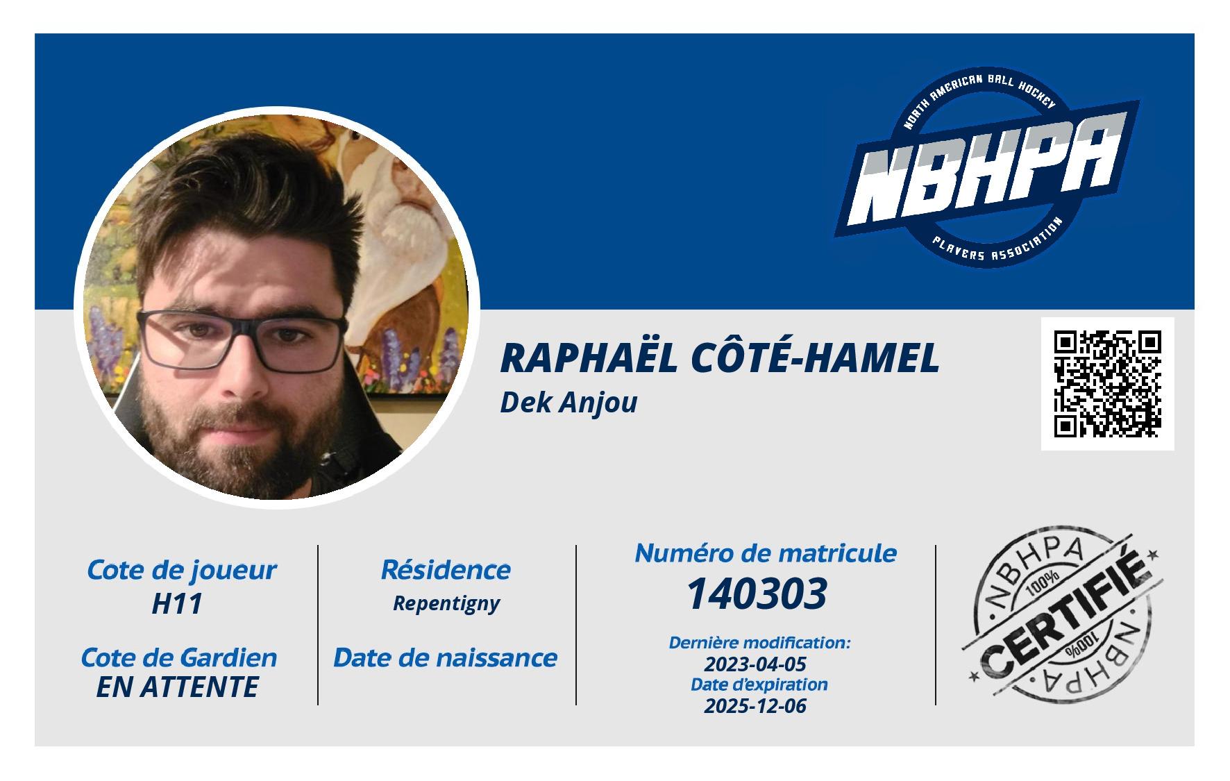 Raphaël Côté-Hamel