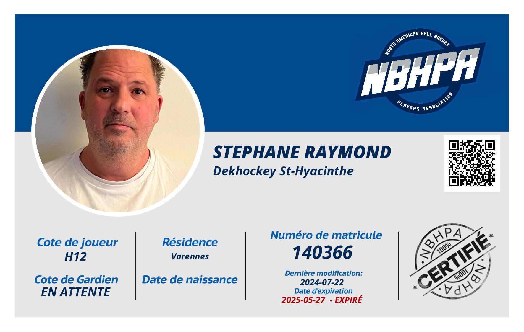 Stephane Raymond