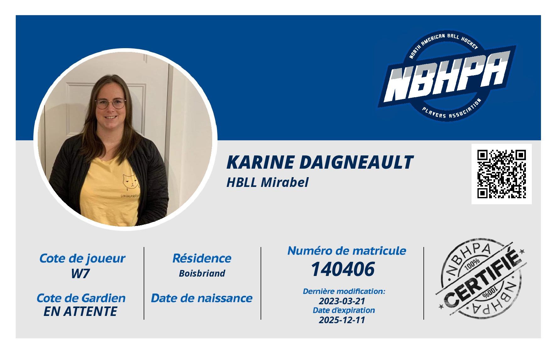 Karine Daigneault