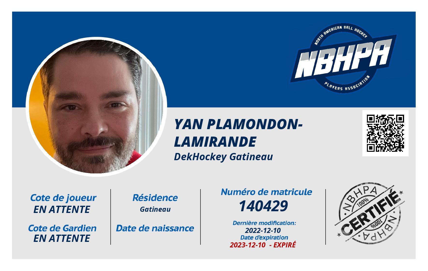 Yan Plamondon-Lamirande