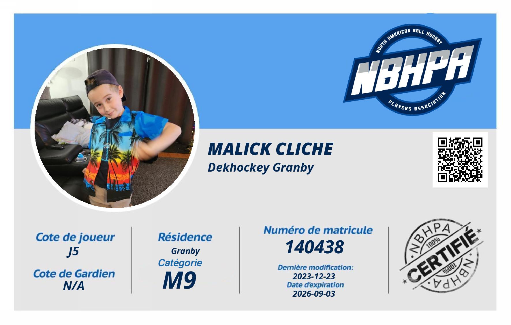 Malick Cliche