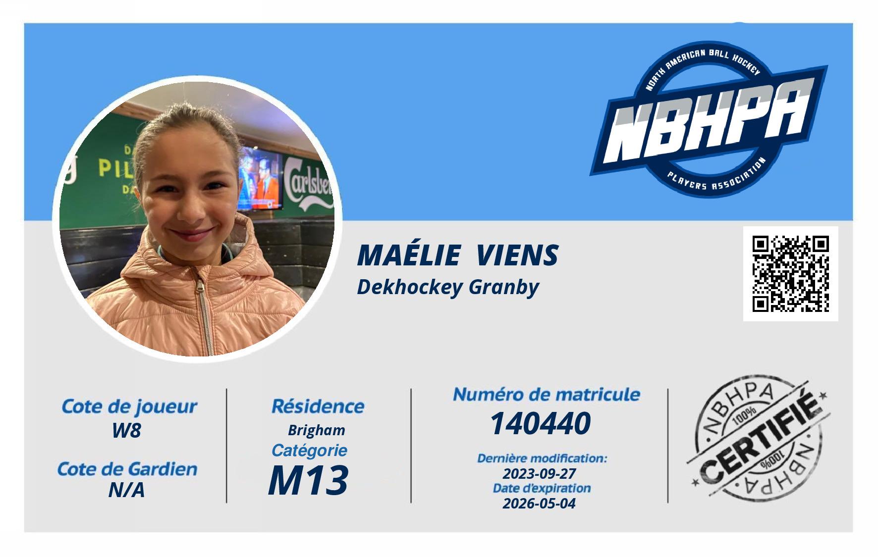 Maélie  Viens