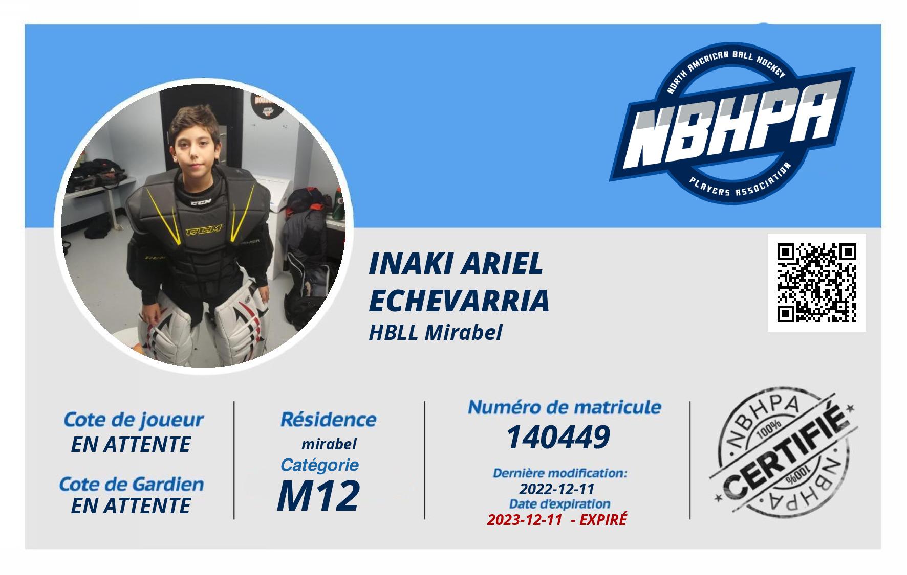 inaki ariel echevarria