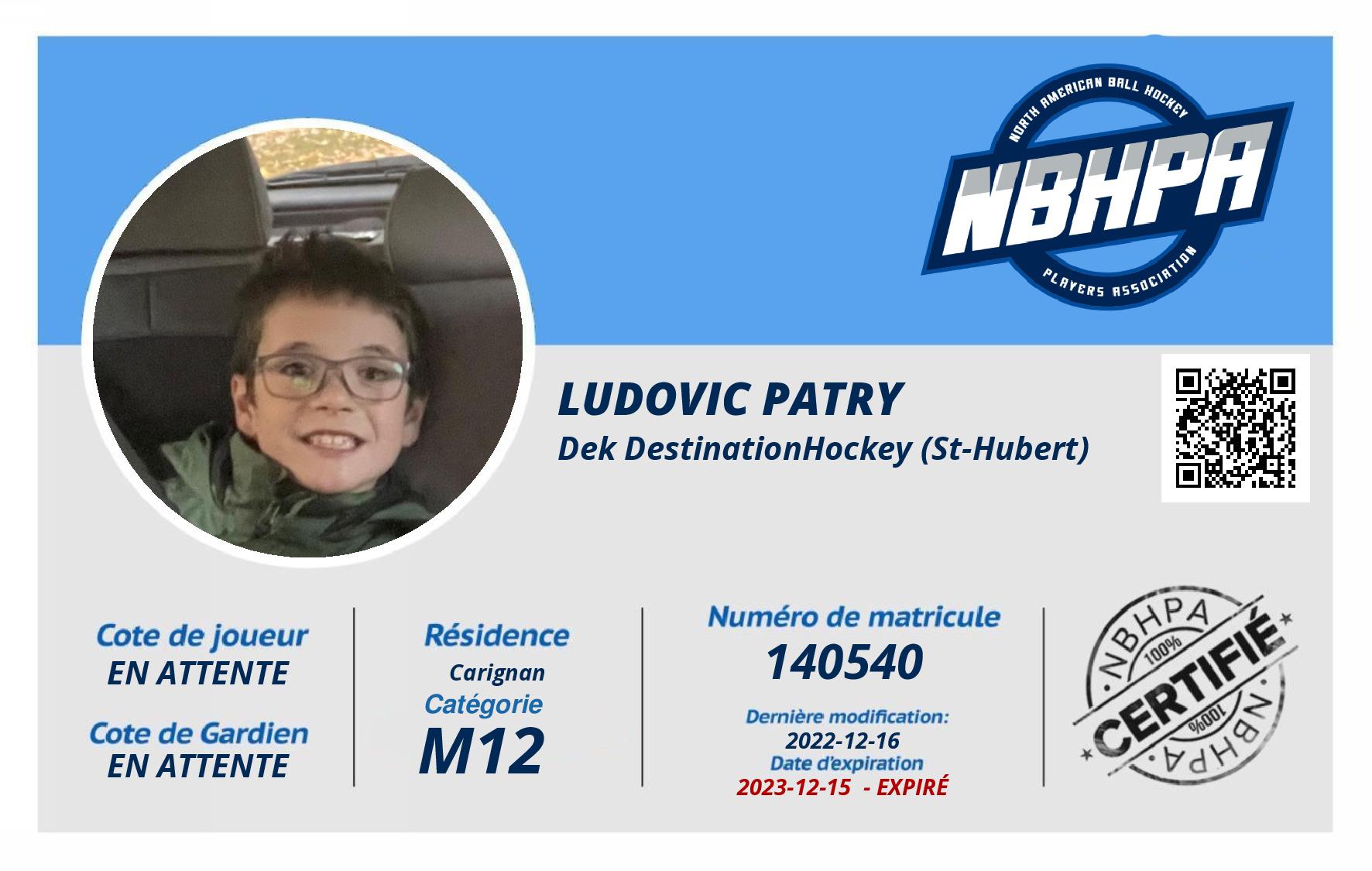 Ludovic Patry