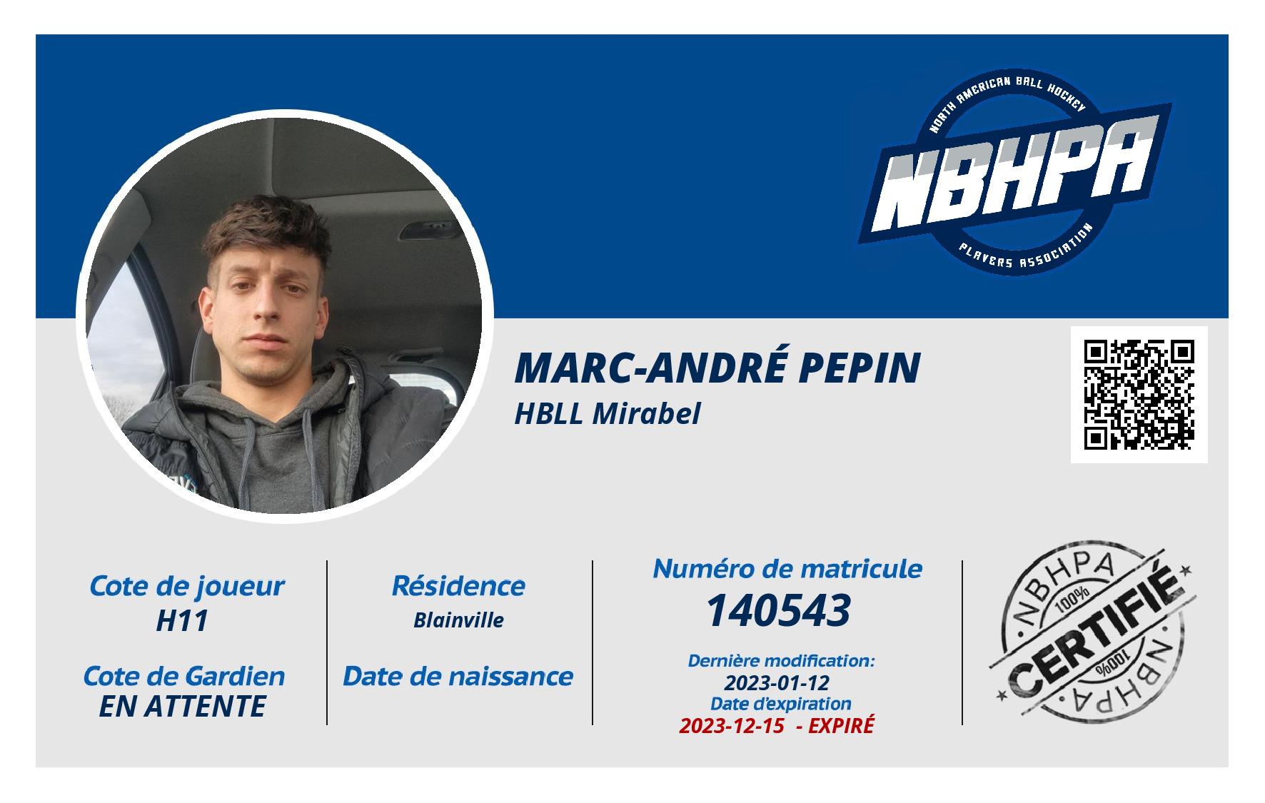 Marc-André Pepin