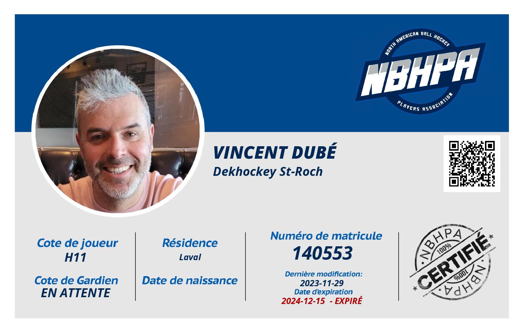 Vincent Dubé 