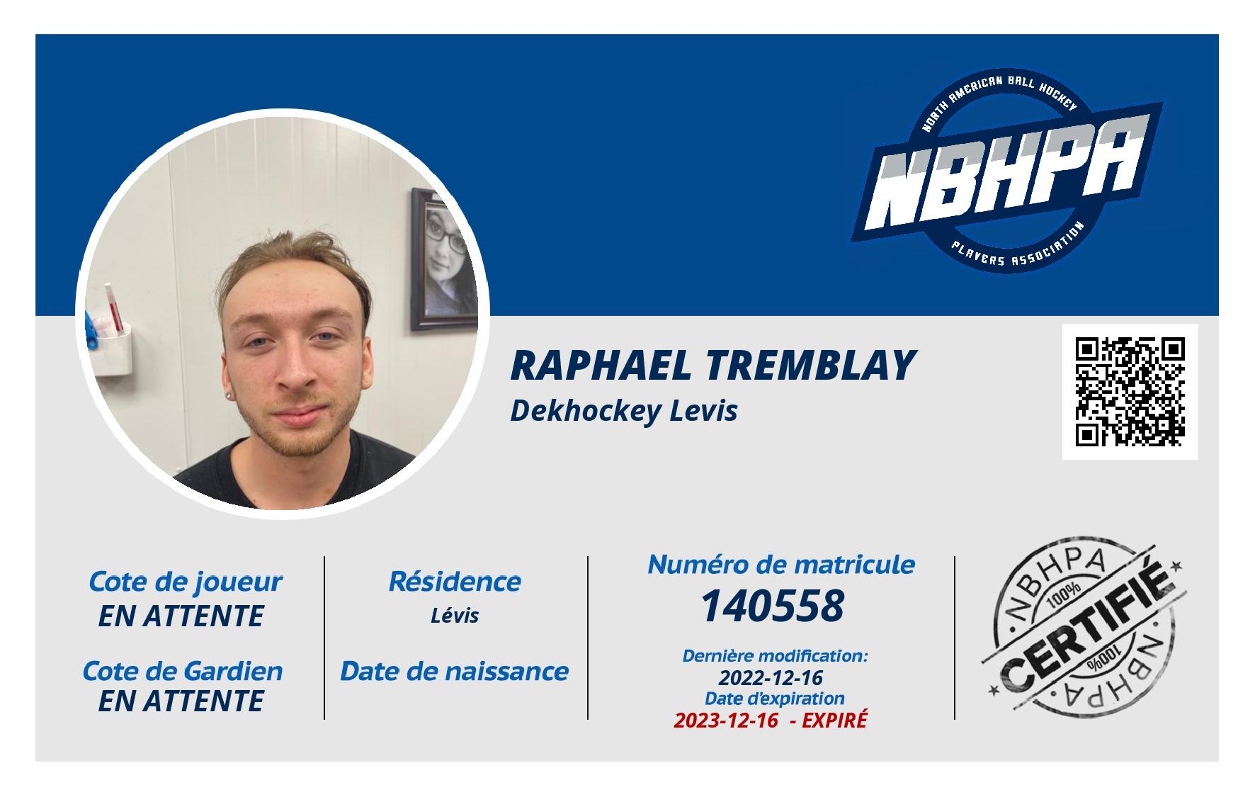 Raphael Tremblay