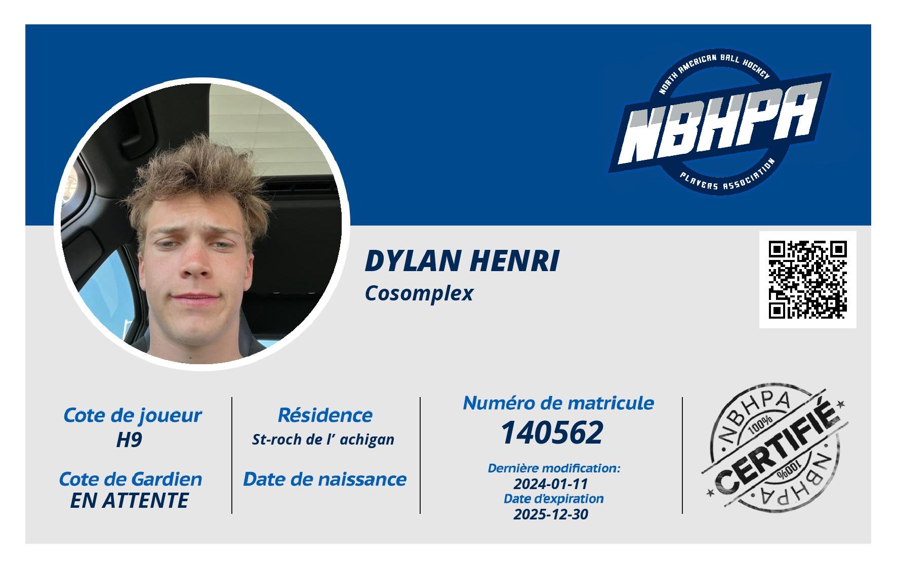 Dylan Henri
