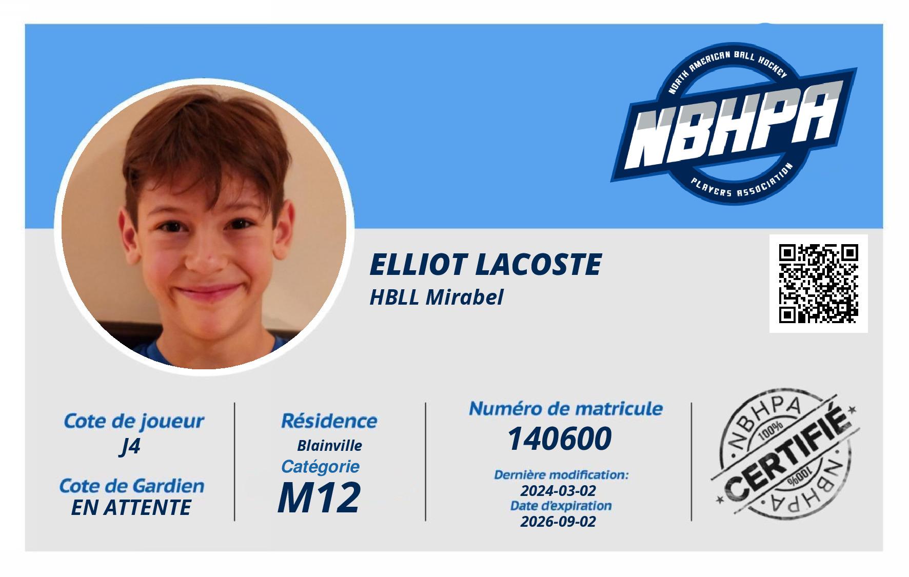 Elliot Lacoste