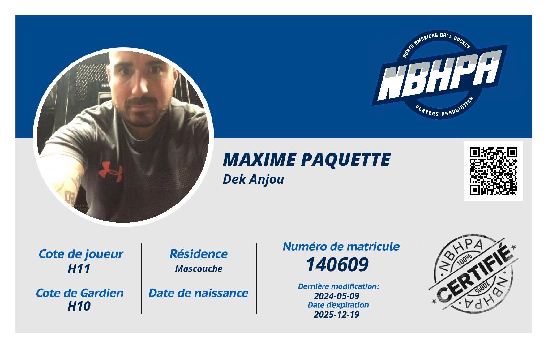 Maxime Paquette