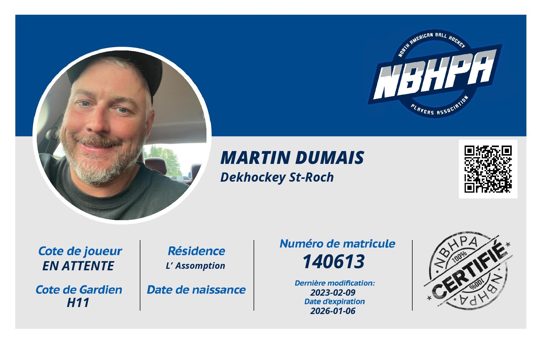 Martin Dumais