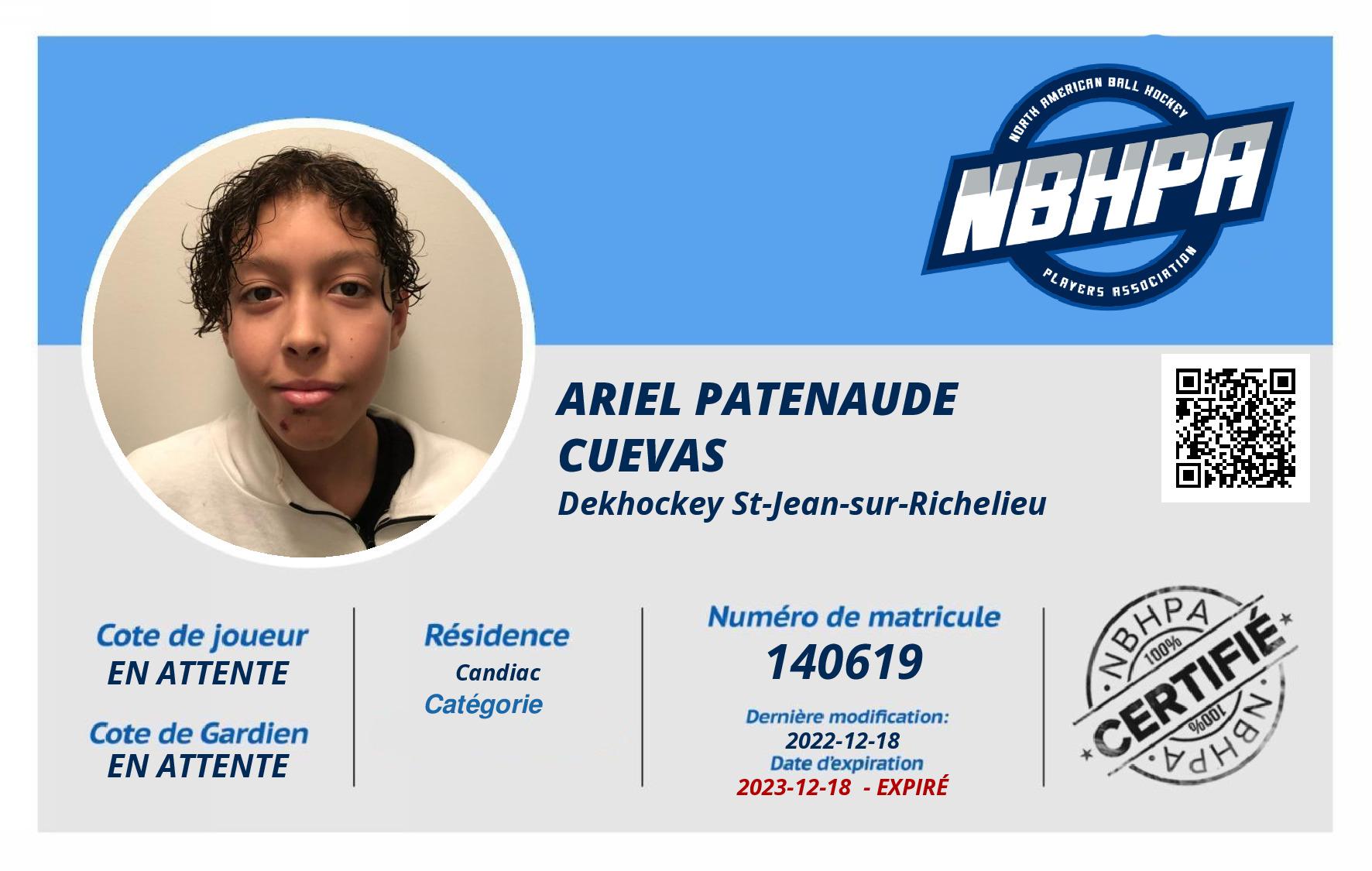 Ariel Patenaude Cuevas