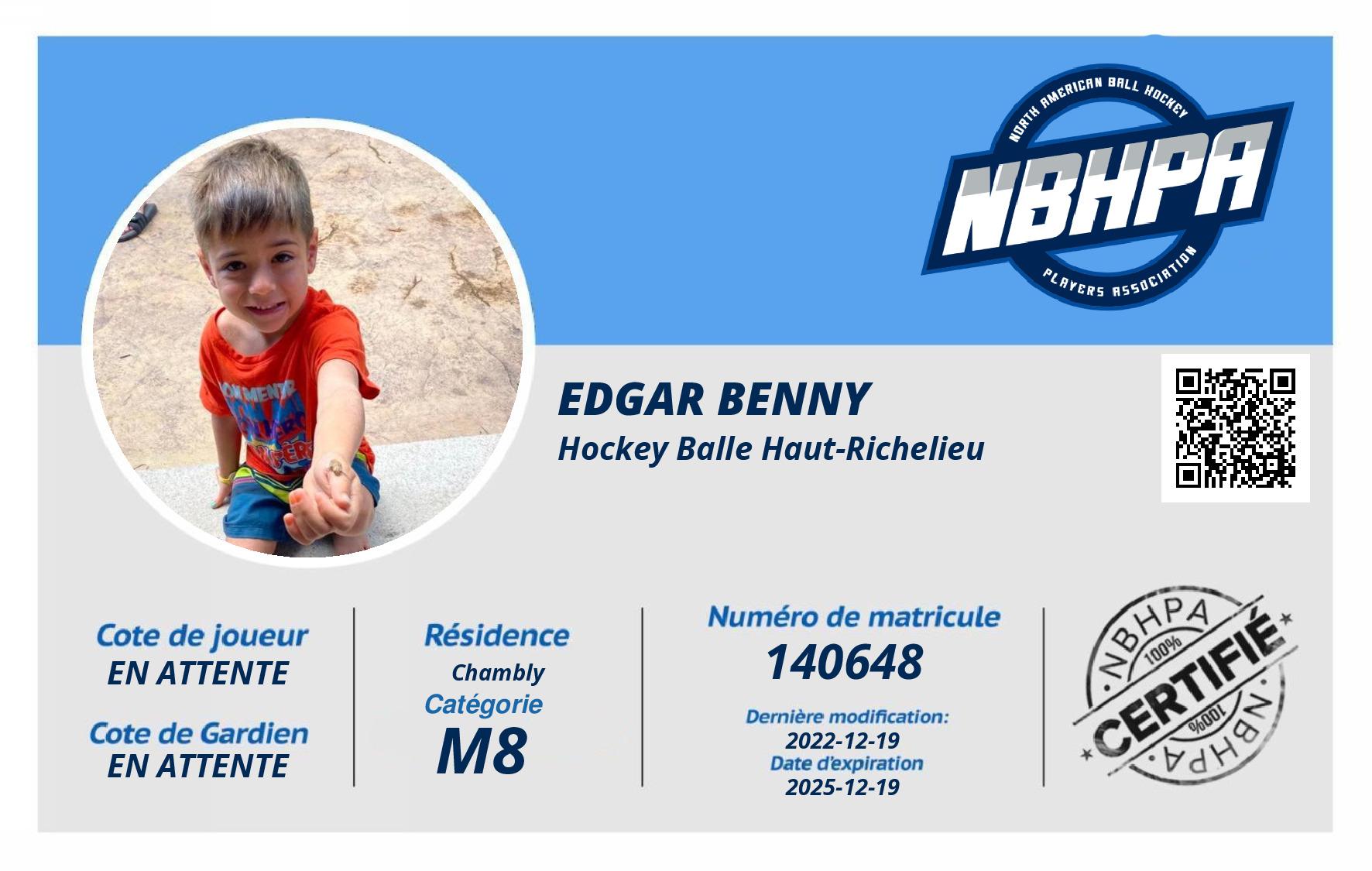 Edgar Benny