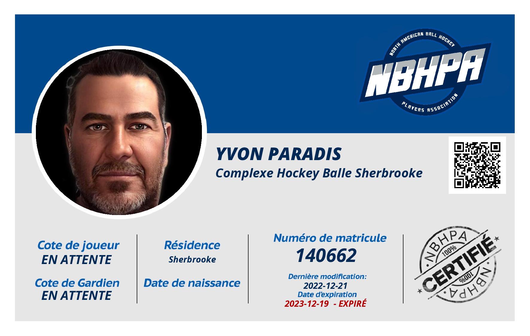 Yvon Paradis