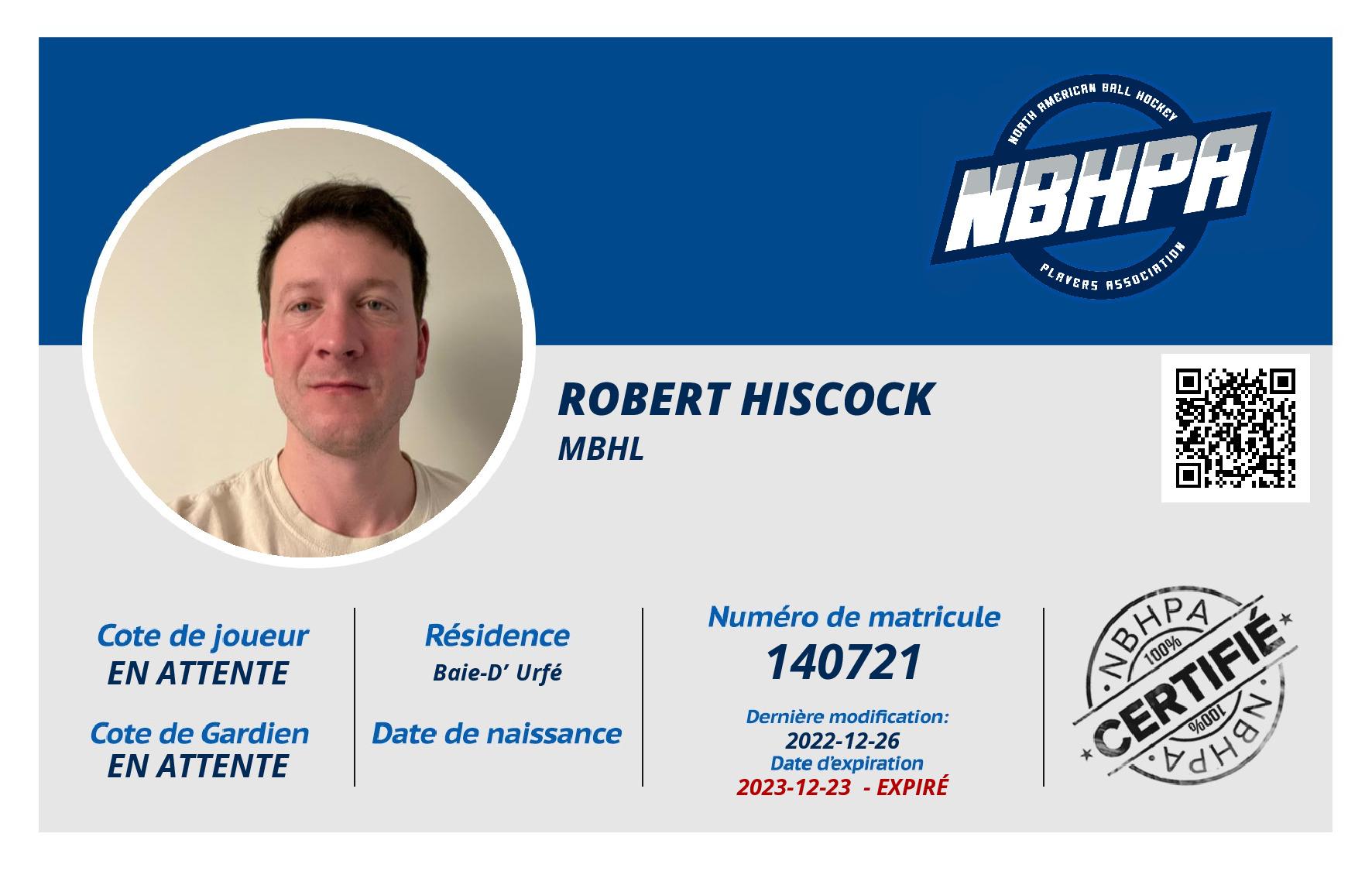 Robert Hiscock