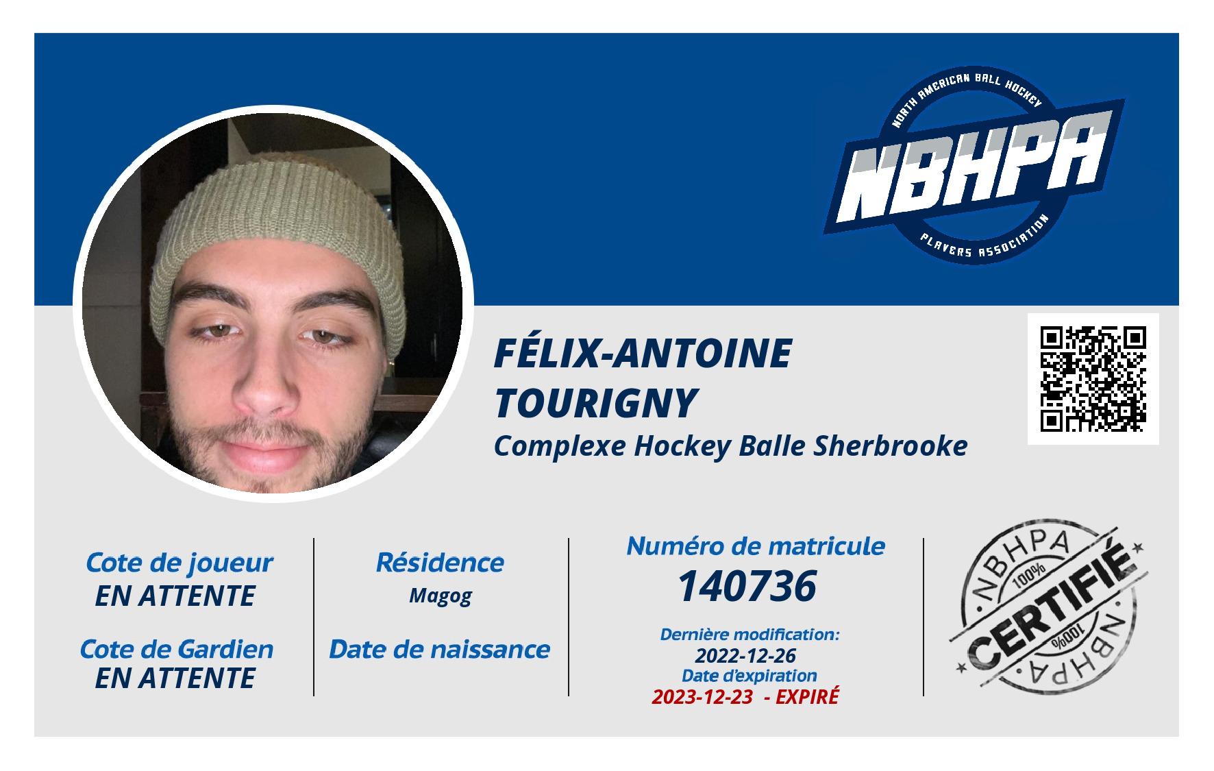 Félix-Antoine  Tourigny