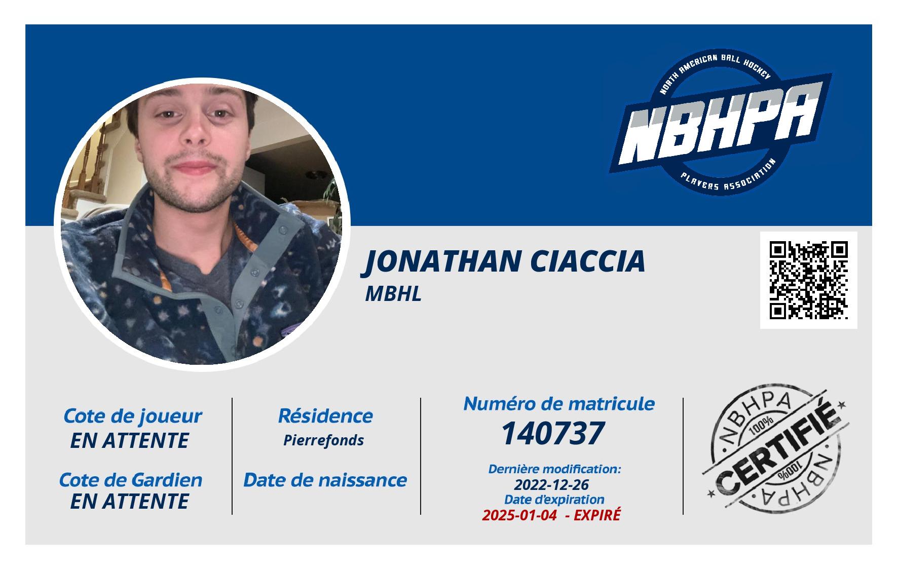 Jonathan Ciaccia