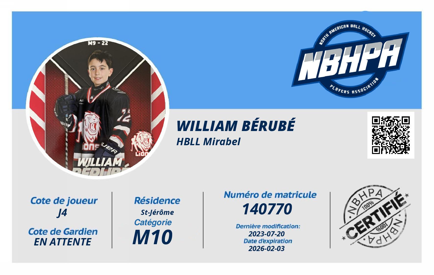 William Bérubé
