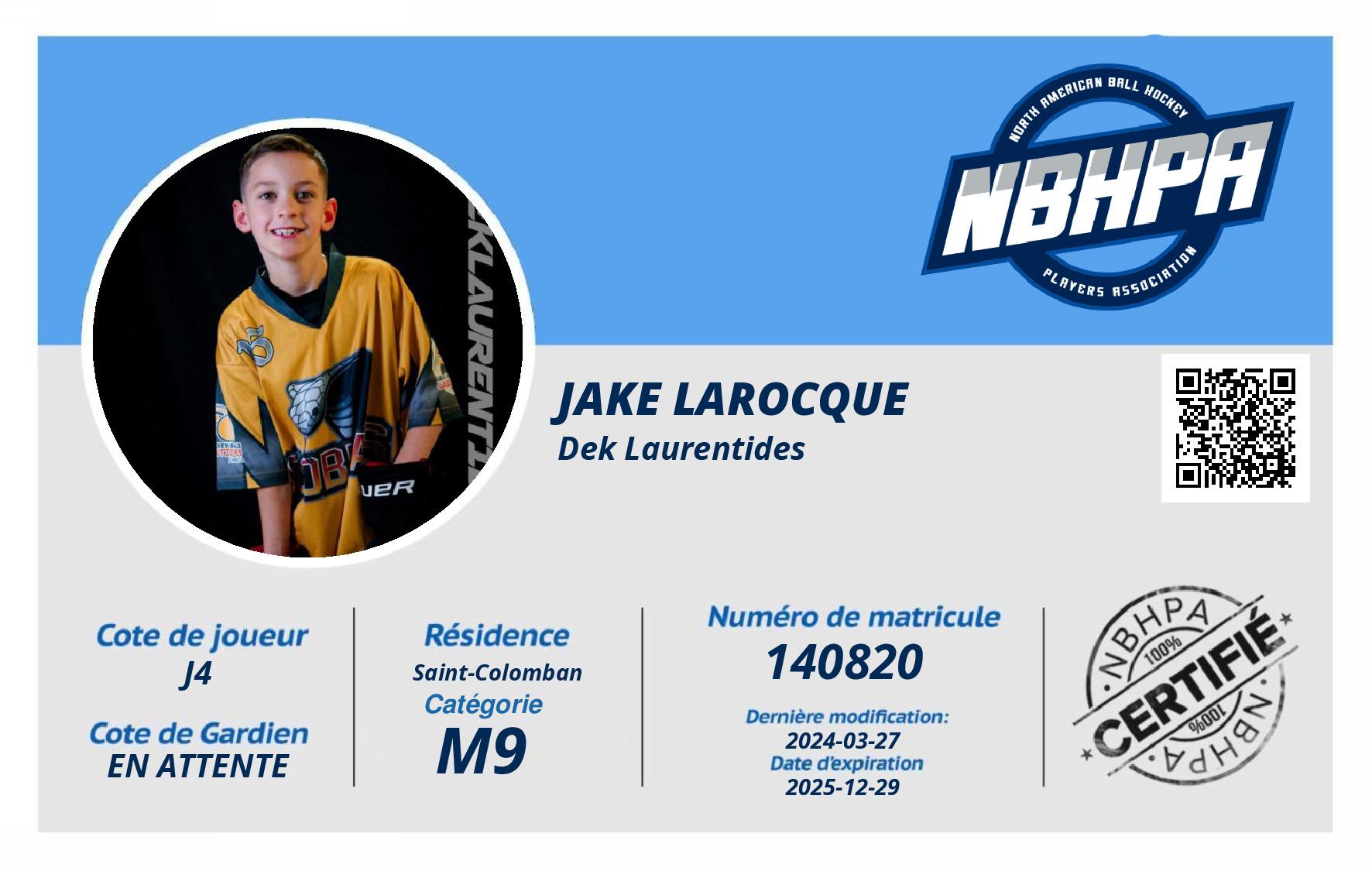 Jake Larocque 
