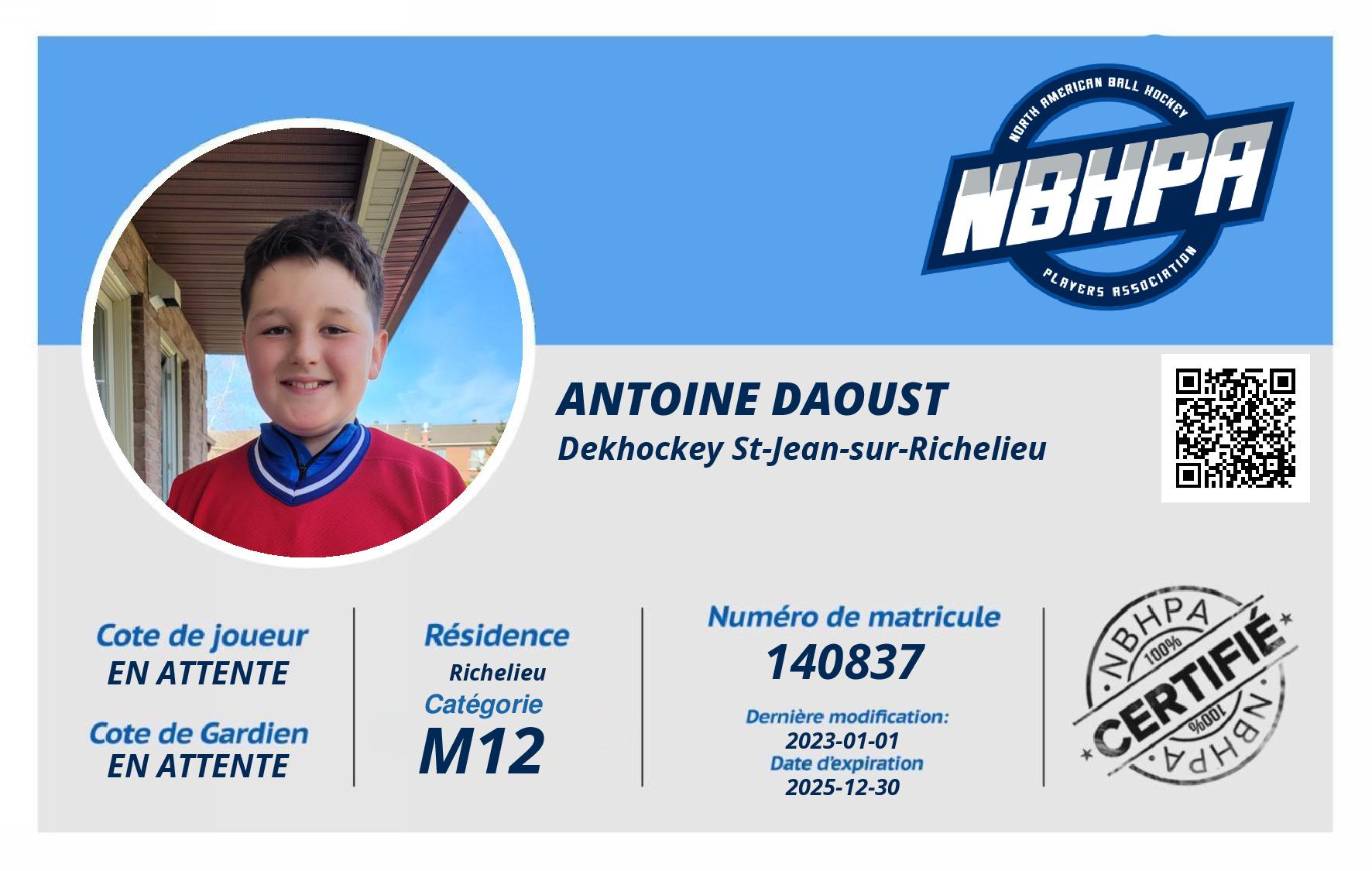 Antoine Daoust