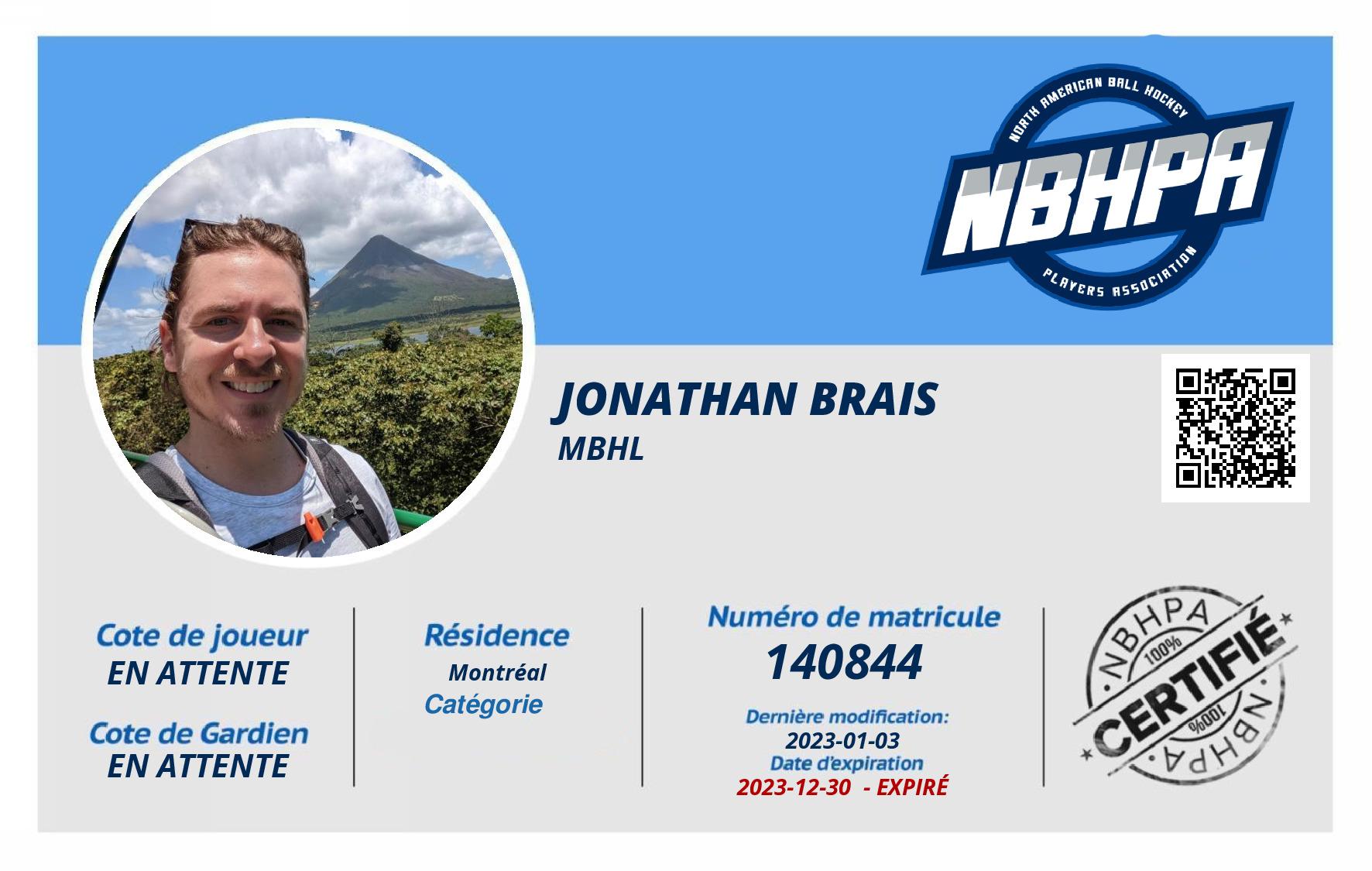 Jonathan Brais