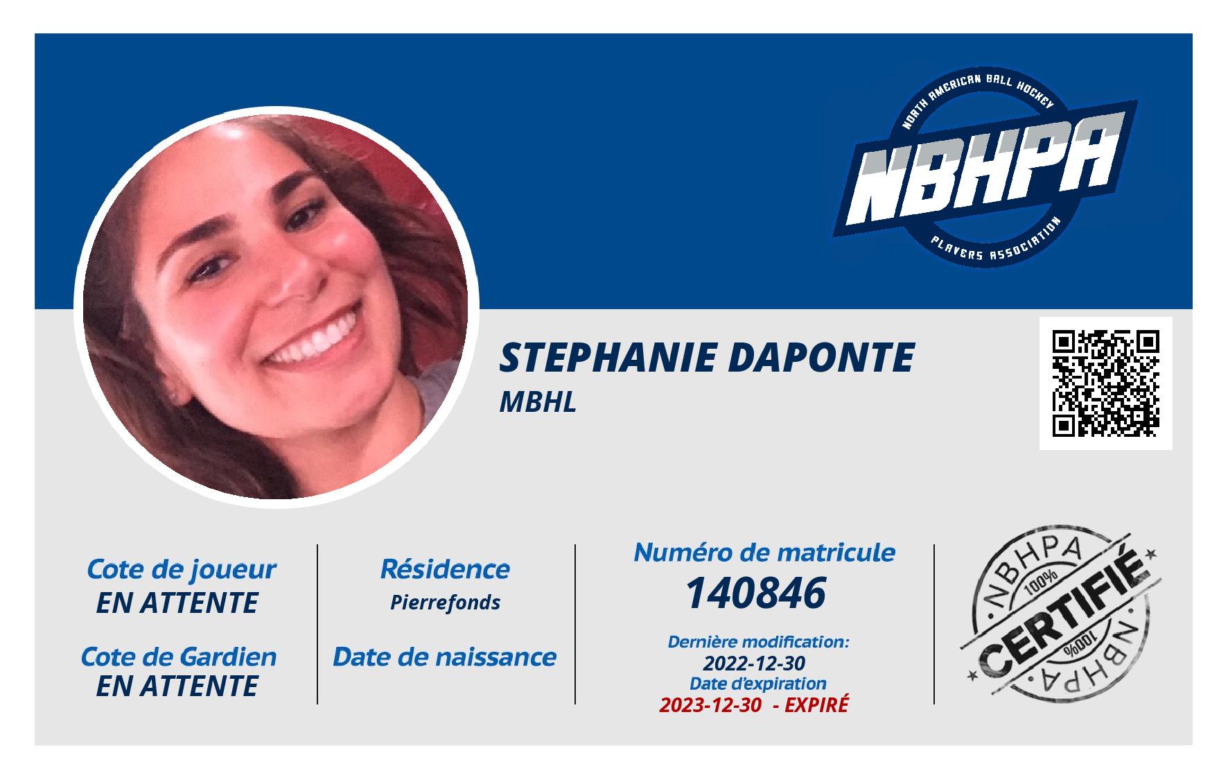 Stephanie DaPonte