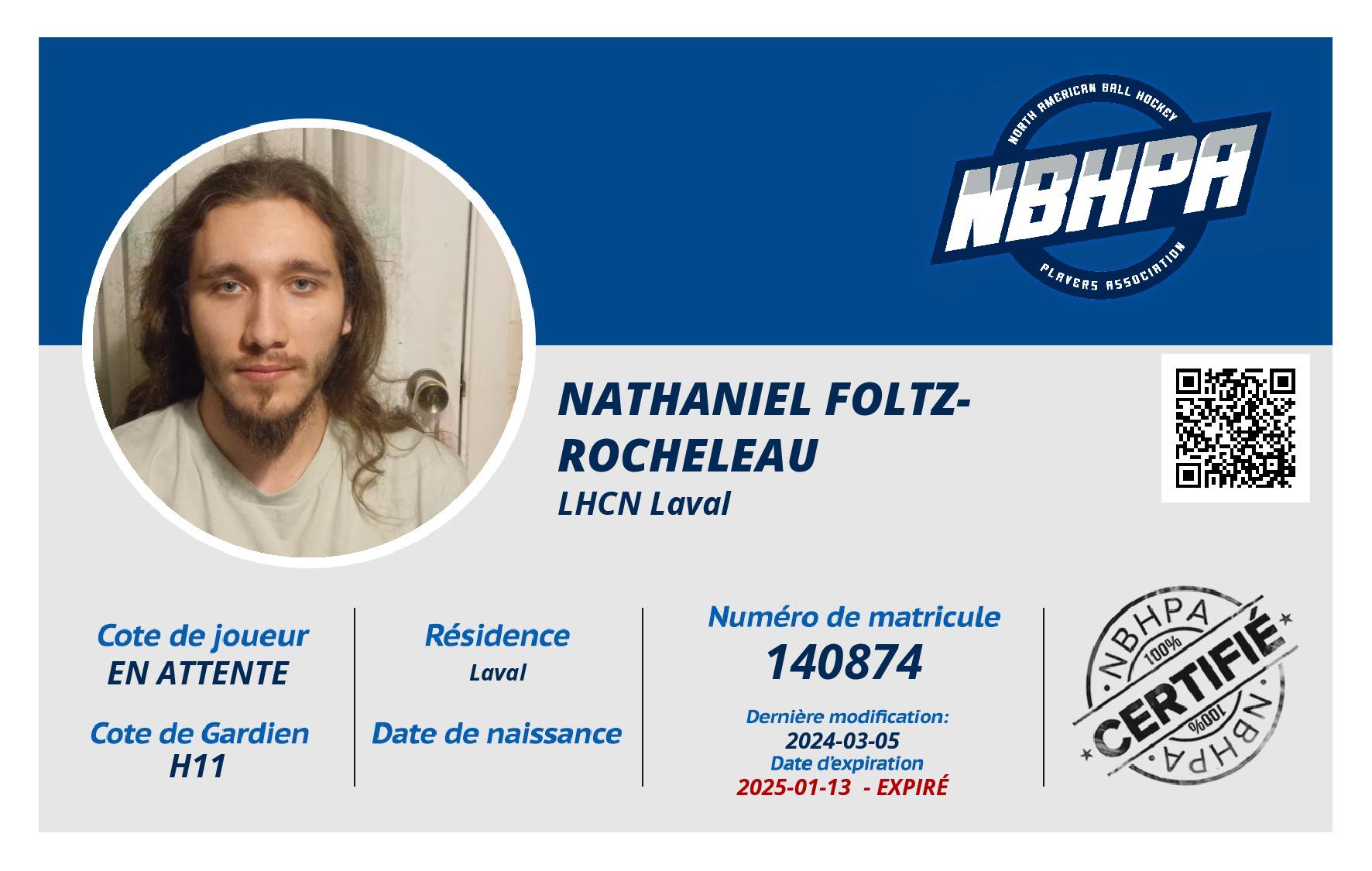 Nathaniel Foltz-Rocheleau