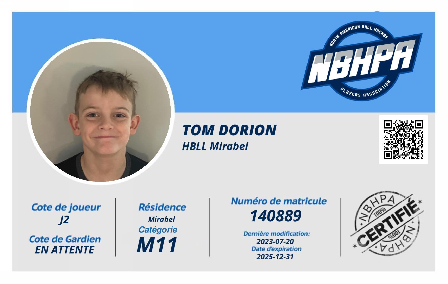 Tom Dorion