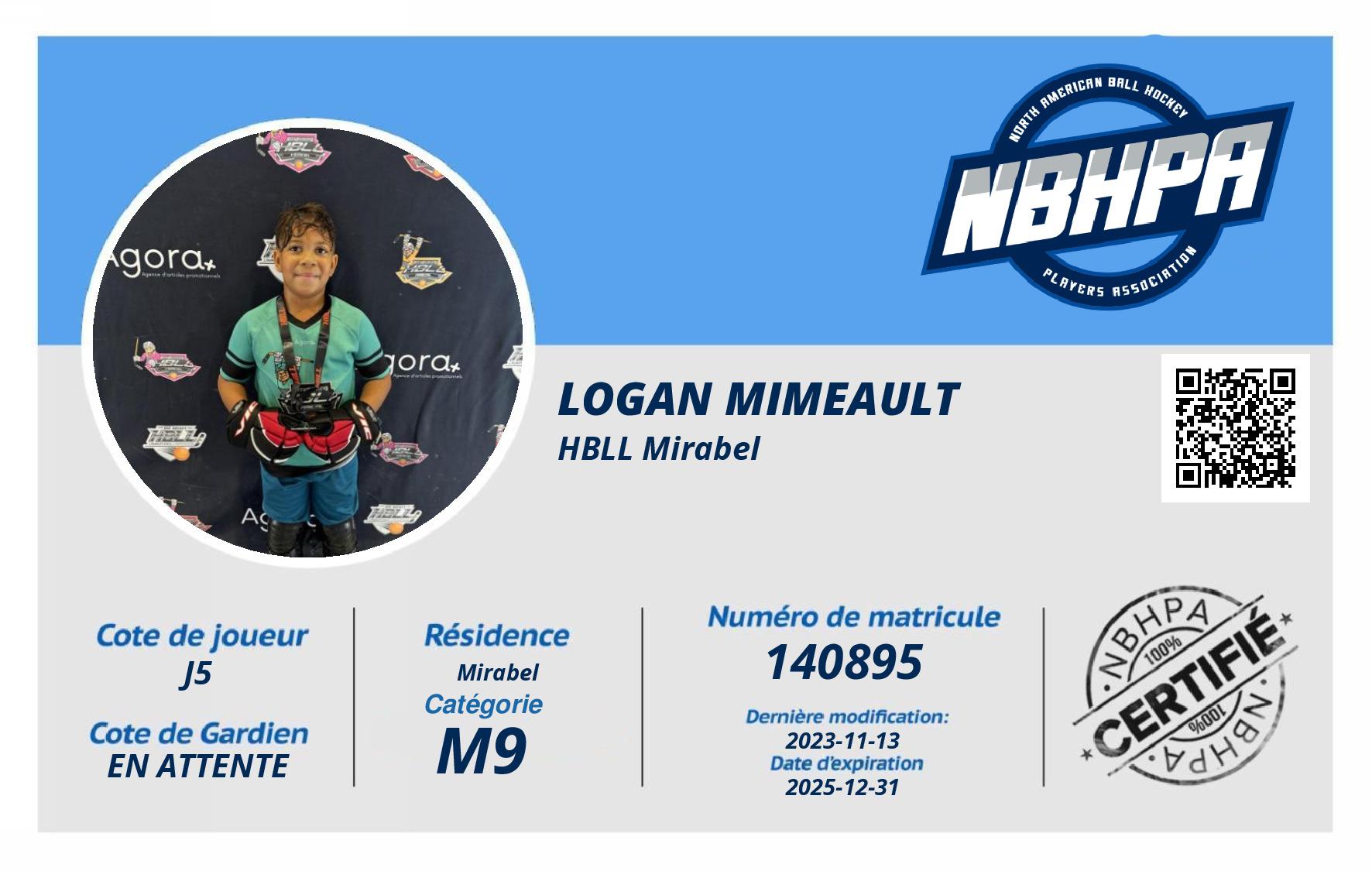 Logan Mimeault 