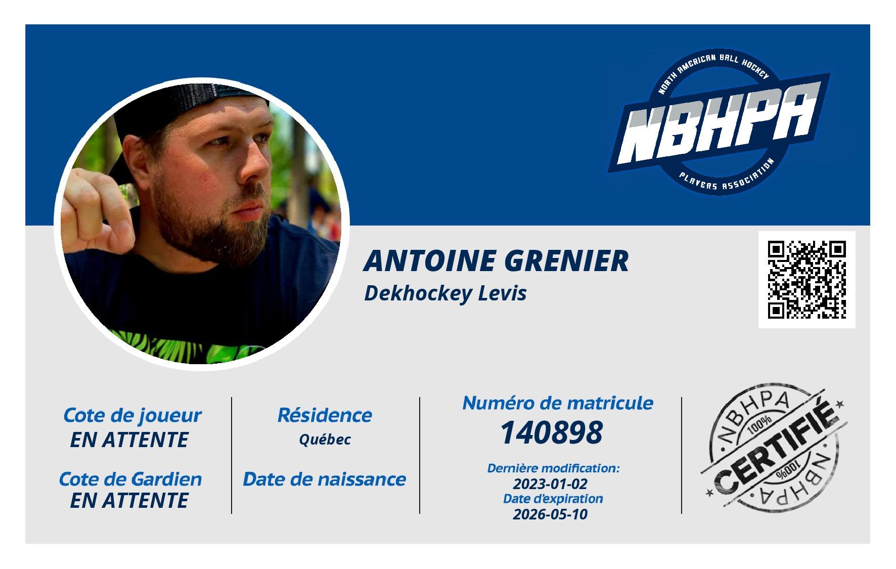 Antoine Grenier