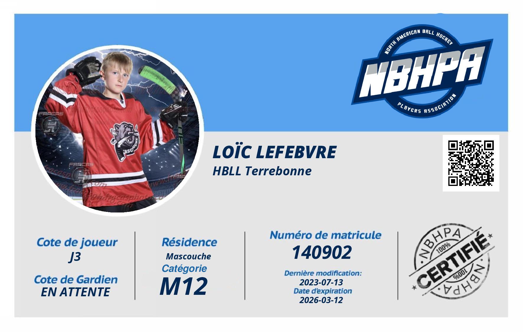Loïc Lefebvre