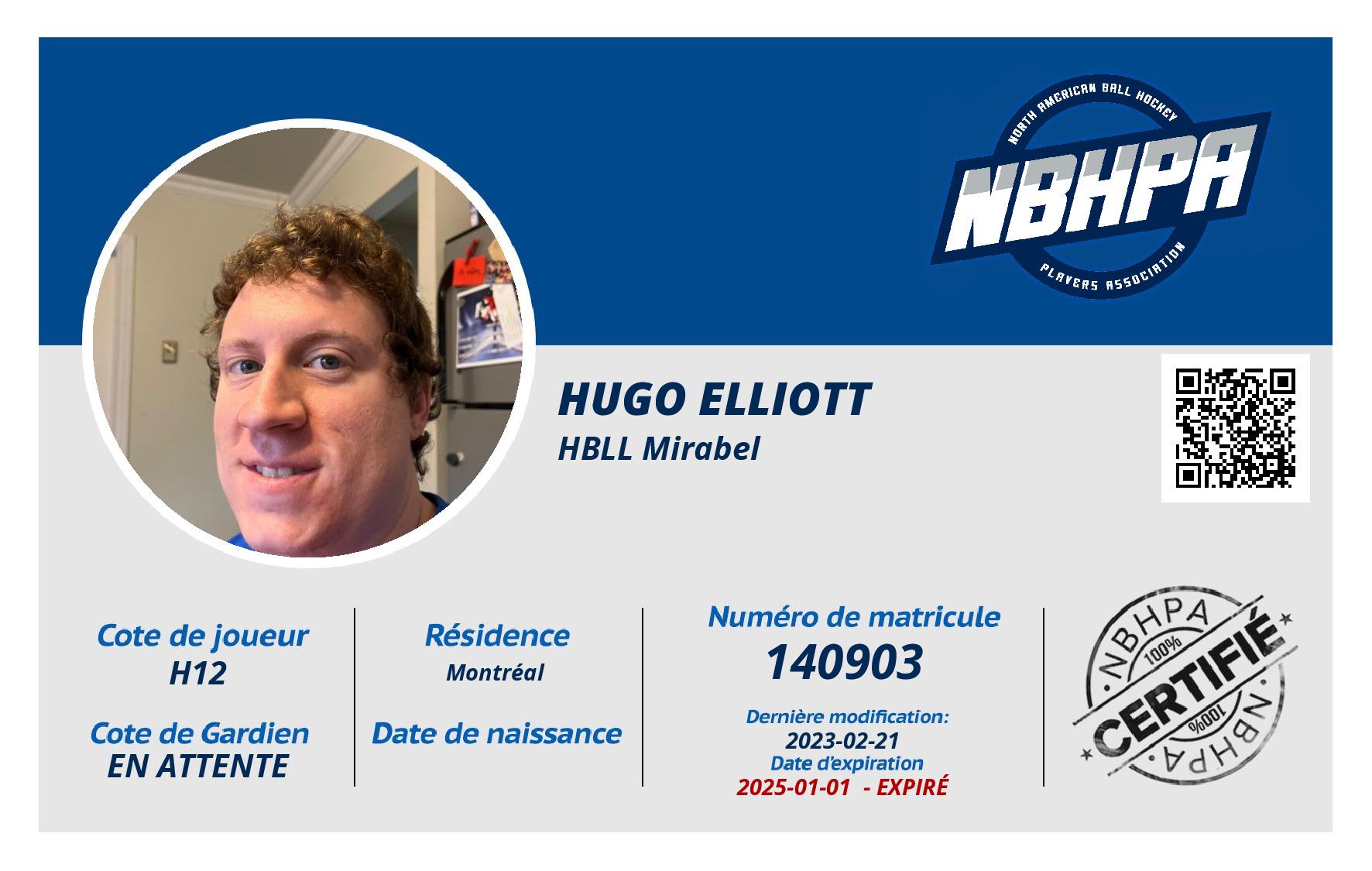 Hugo Elliott